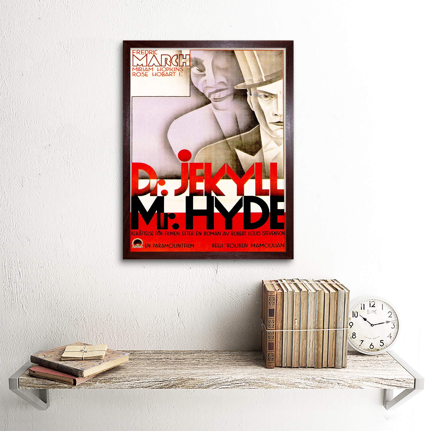 Amazon.co.jp: Vintage Film Movie Advert Dr Jekyll & Mr Hyde Art
