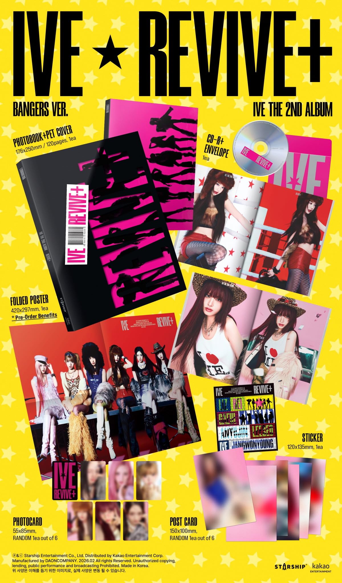 Amazon.co.jp: アイヴ IVE Revive+ 2nd Album [韓国盤] (BANGERS ver