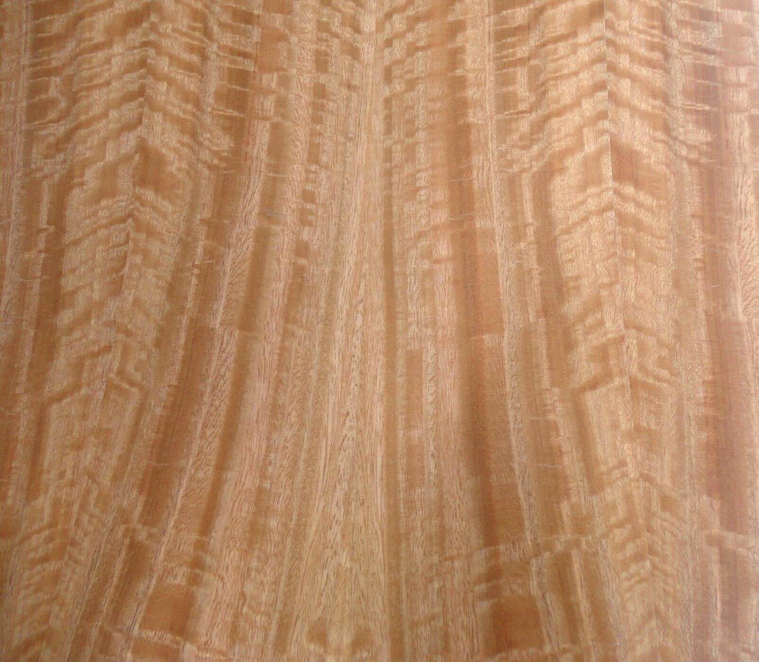 Prefinished Anigre Figured Mottled Wood Veneer 24" x 24" on Cloth Backer 1/40"