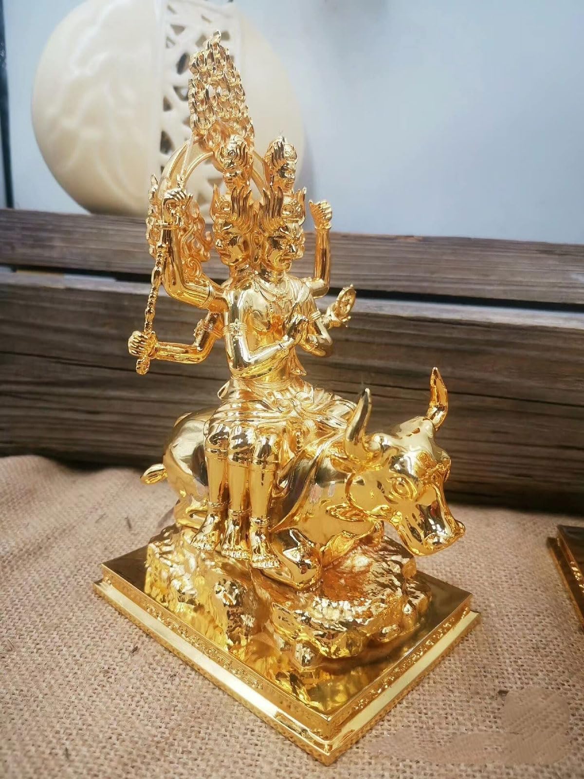 仏教美術 閻魔敵護法神像 奉納仏 大威徳 鎮宅辟邪 開運 招財 置物 工芸品