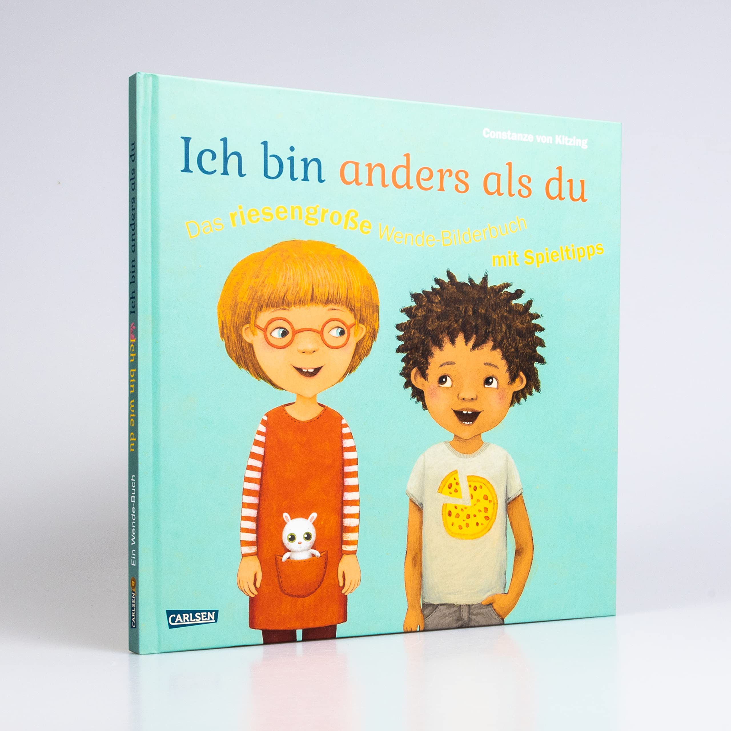 Ich bin anders als du – Ich bin wie du: Das riesengroße Wende-Bilderbuch mit Spieltipps: Praktisches Großformat-Bilderbuch zum Gemeinsam-Anschauen ab 3 Jahren