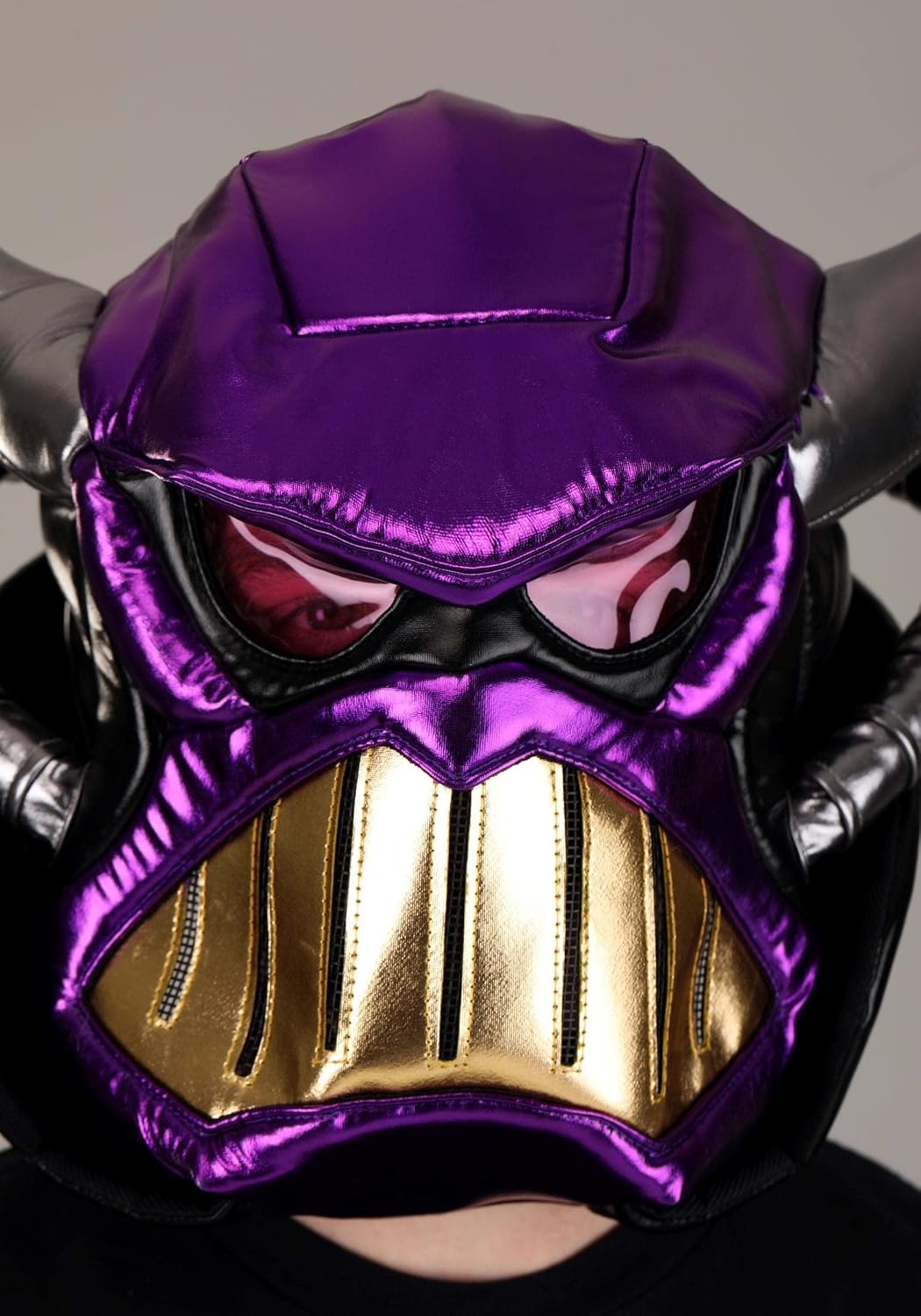 Disney Toy Story Emperor Zurg Full-Head Costume Mask for Adults - Metallic Look & Tinted Eyes - Officially Licensed