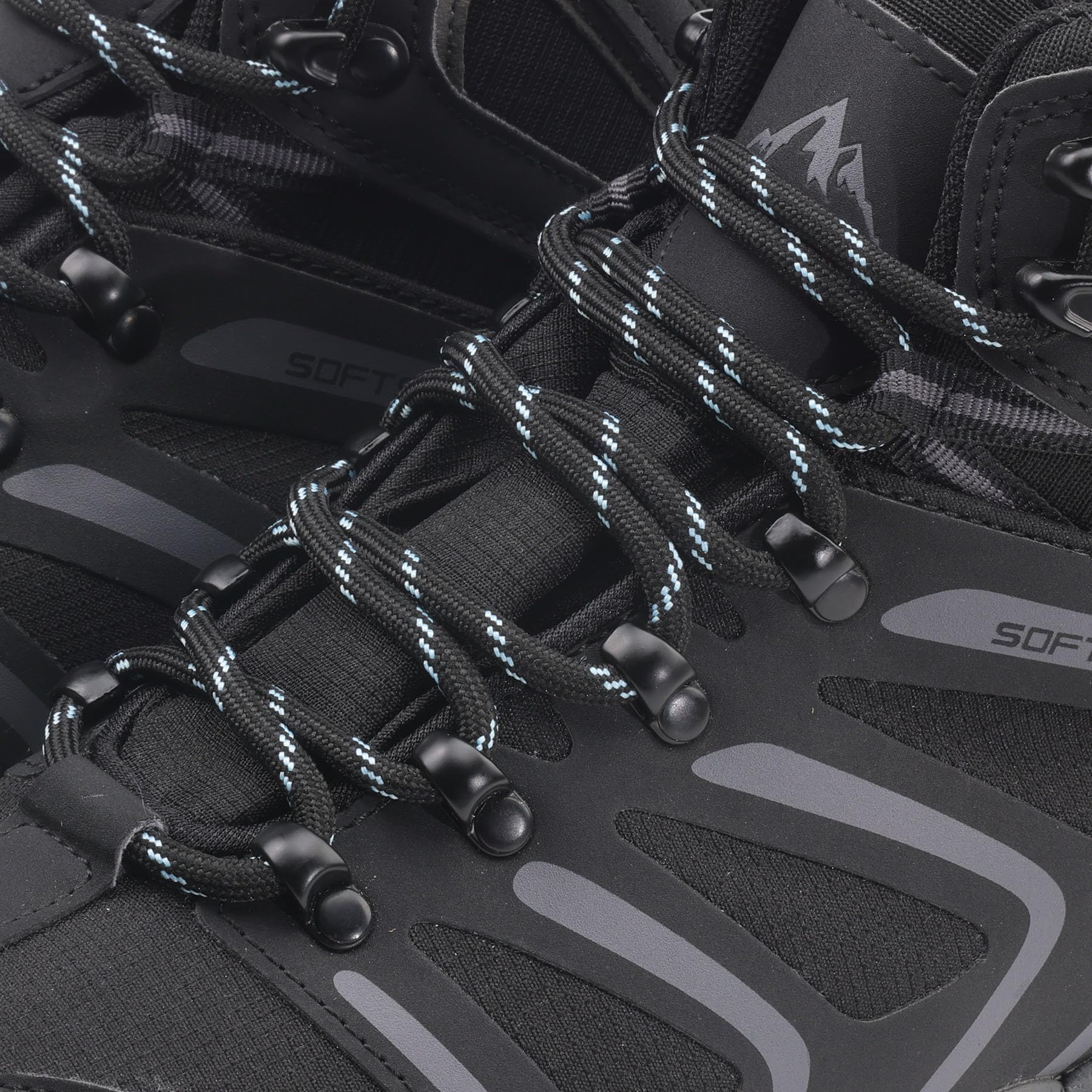 Les lacets ronds CCSOFTIME 4mm, une option robuste pour vos chaussures d'extérieur.