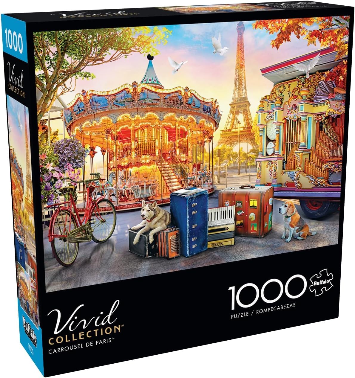 Buffalo Games - Carrousel de Paris - 1000 Piece Jigsaw Puzzle