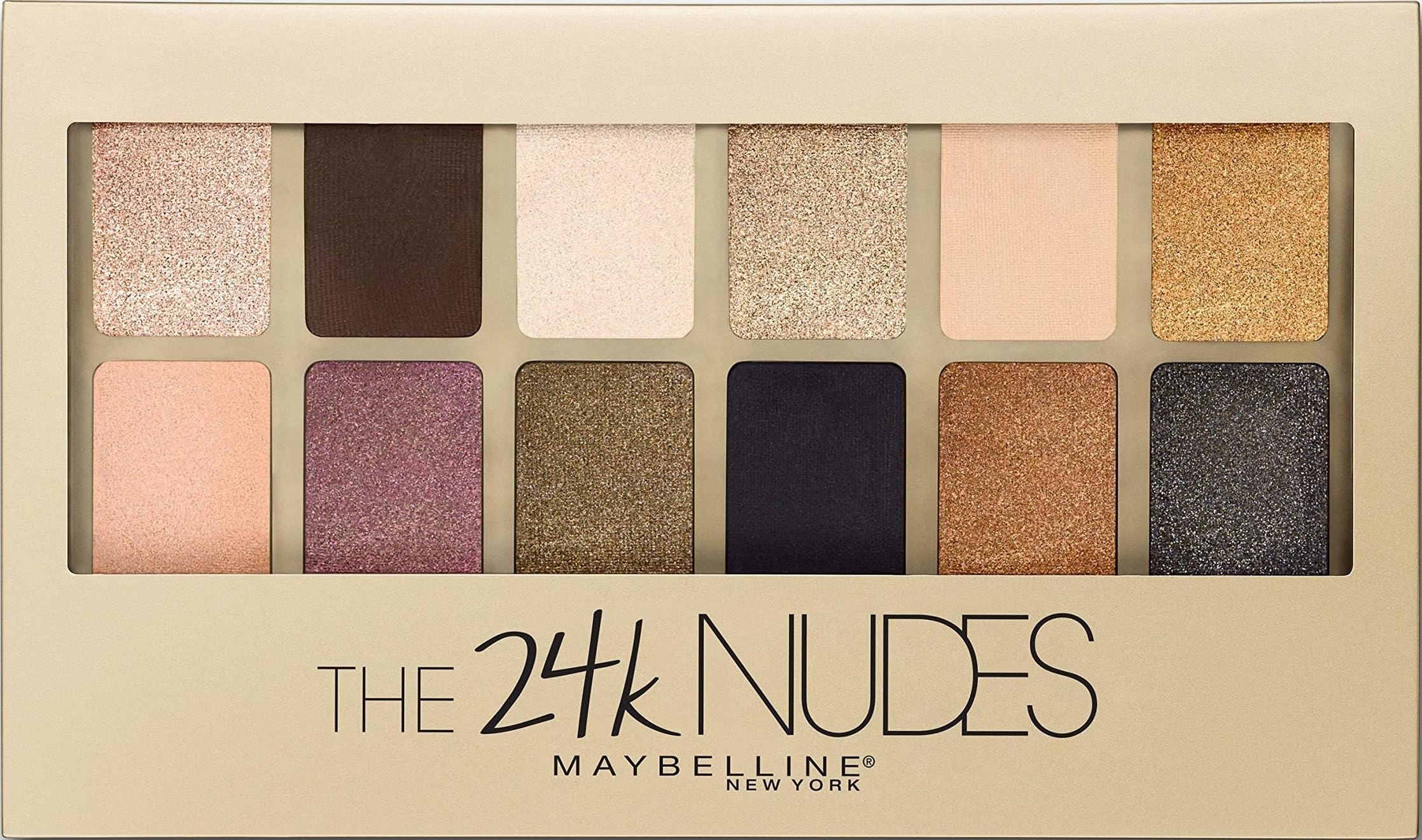 MAYBELLINE The 24K Nudes Eyeshadow Palette