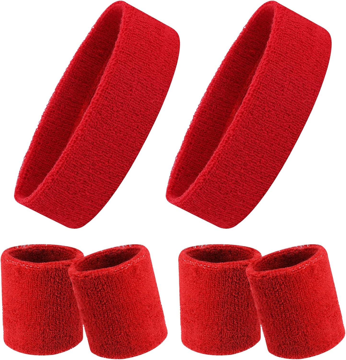 Sweatbands for Athletic Men and Women 1 Headband and 2 Wristbands Yolev