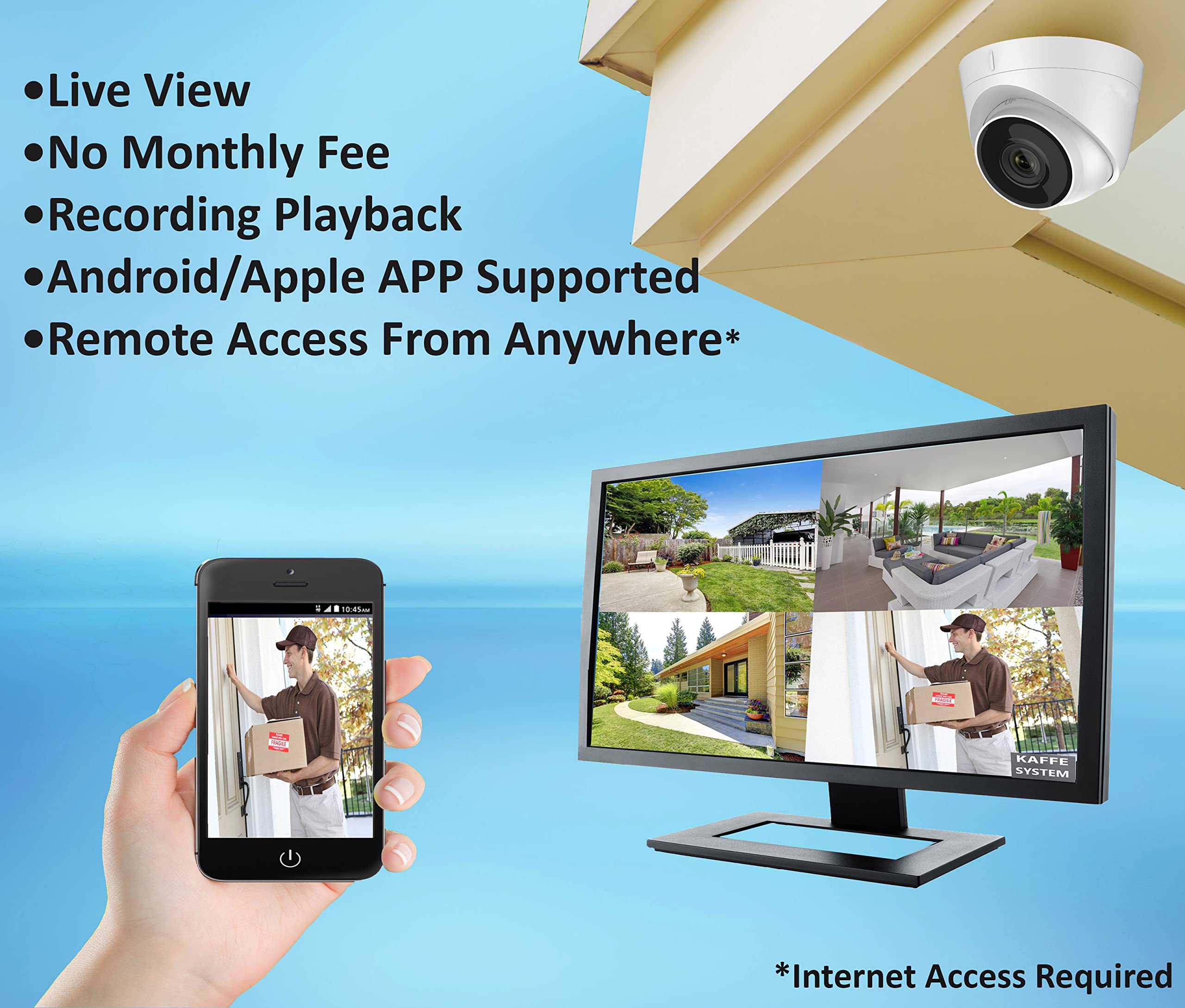 Top hikvision cctv remote viewing setup Shop