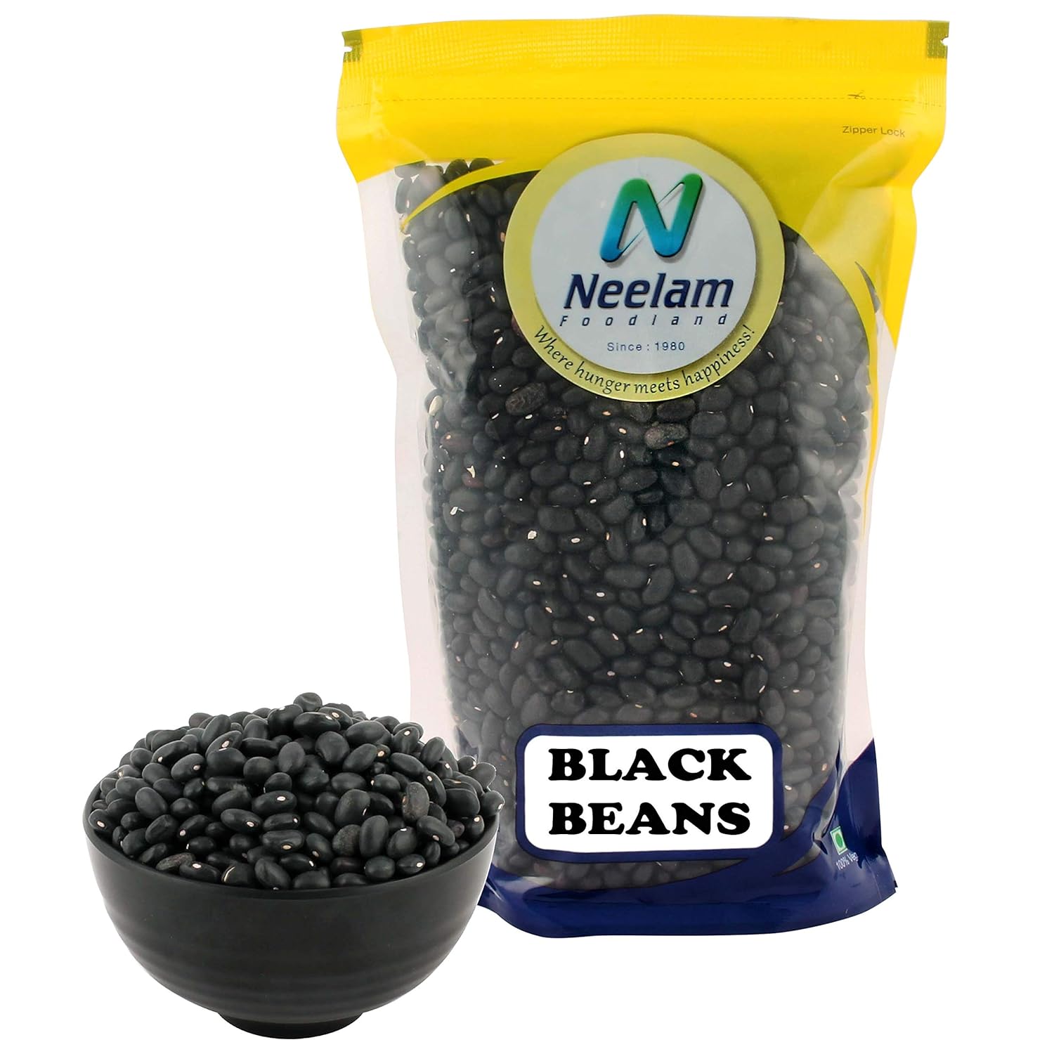 Neelam Foodland Black Beans, 1 kg Amazon.in Grocery & Gourmet Foods