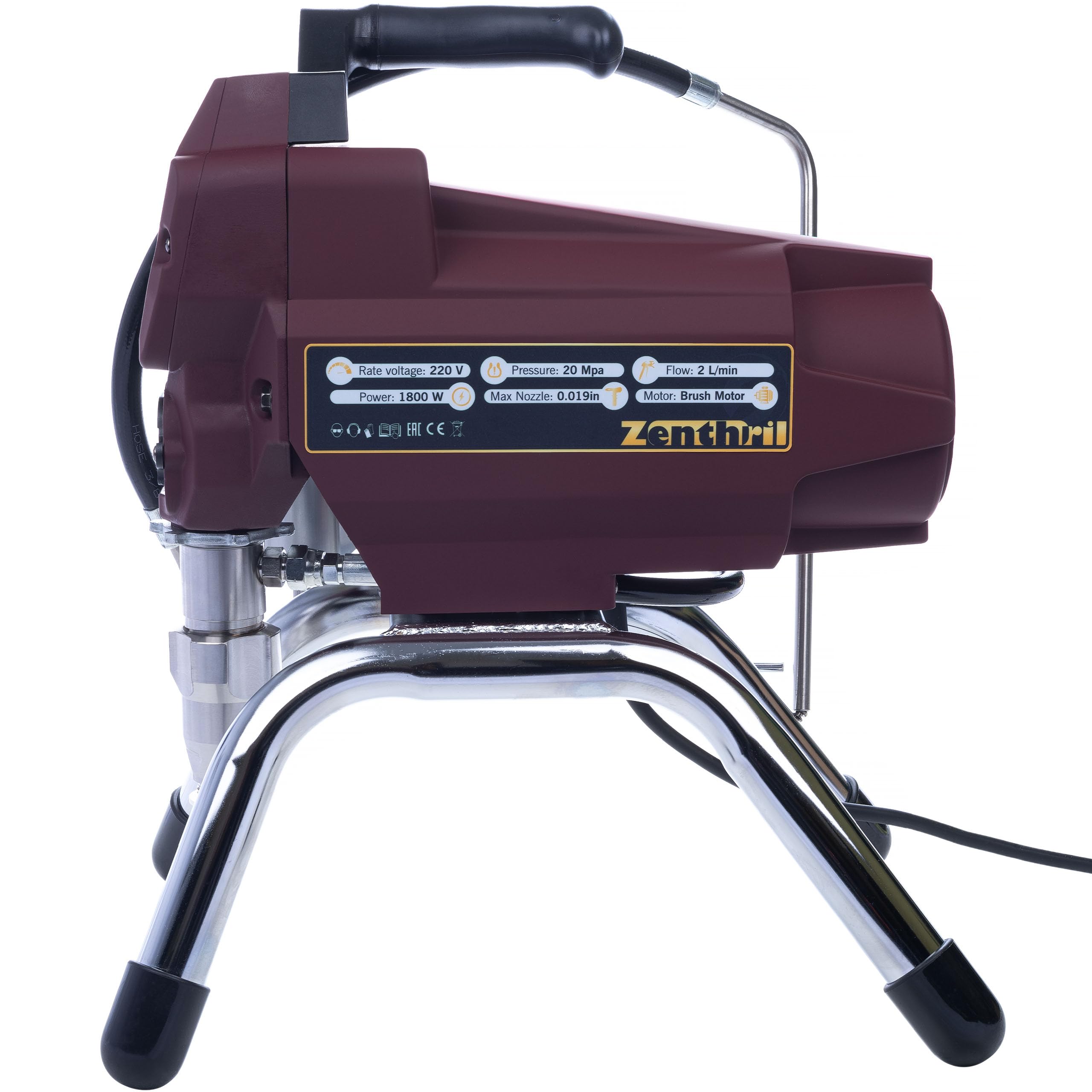 Agregat malarski Zenthril Surge WF, 1800W 20Mpa 0,019", 2L/min, seria EasyPerformance