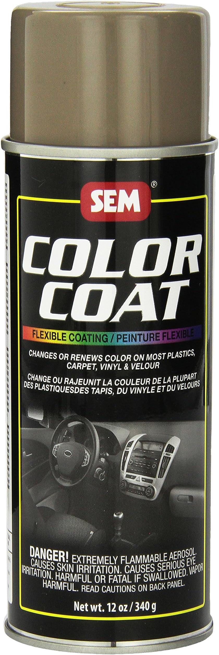 SEM 15893 Medium Prairie Tan Color Coat - 16 fl. oz.