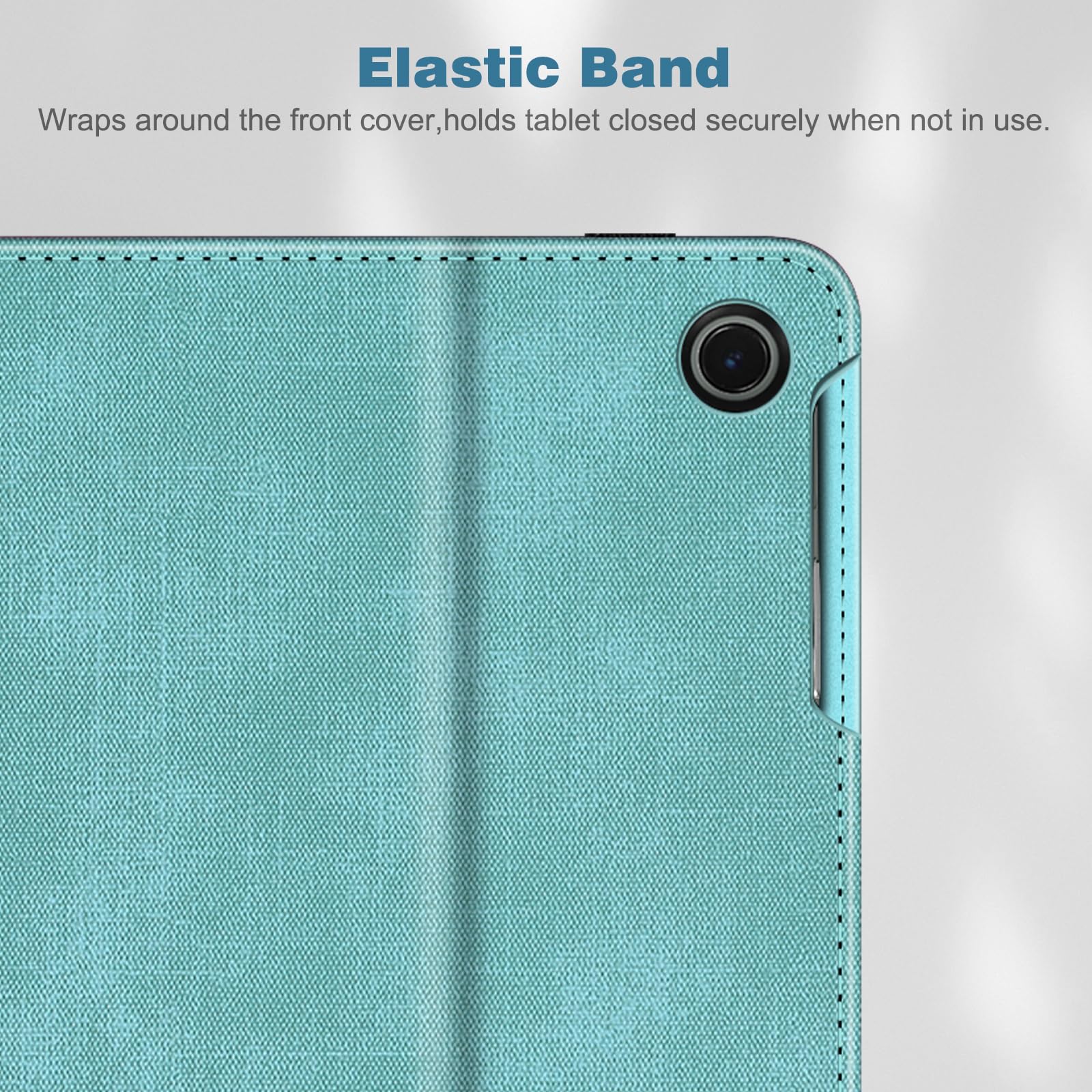 Fintie Case for Google Pixel Tablet 11 Inch 2023 Release, Multi-Angle Viewing Protective Stand Cover with Pocket & Pencil Holder Compatible with Charging Speaker Dock, Turquoise