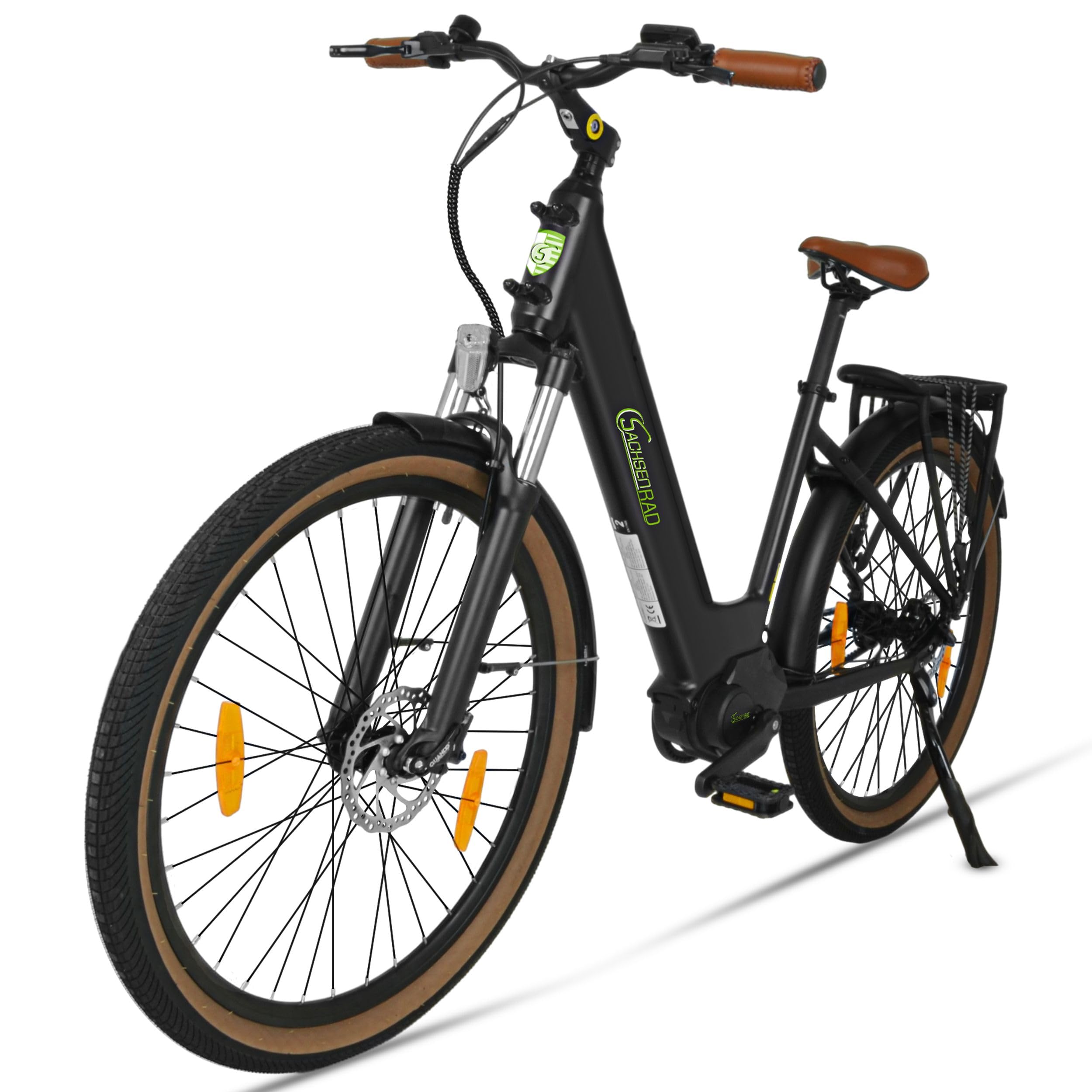 Velo Electrique Adulte C5 Centro - VAE SUV Urbain avec Transmission par Courroie - Cadre Bas et Moteur Central 70Nm - Capteur de Couple et Alarme Antivol - VTC 27.5"