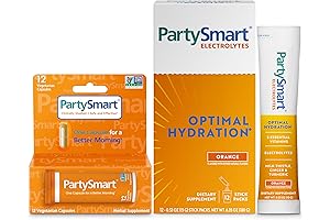 PartySmart Party Pack: Caps to pump up your Night and Electrolytes for the After-Party