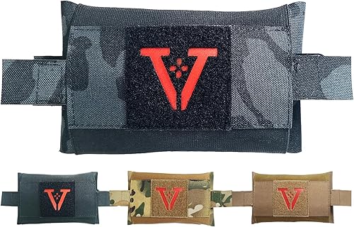 IFAK - Kit pequeño y compacto para traumatismos médicos (vacío) para transporte diario, cinturón táctico de primeros auxilios o accesorio Molle,