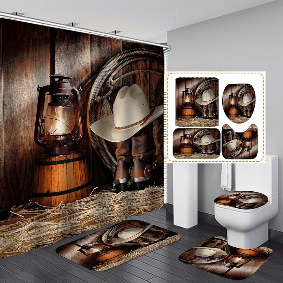 cowboy bathroom decor