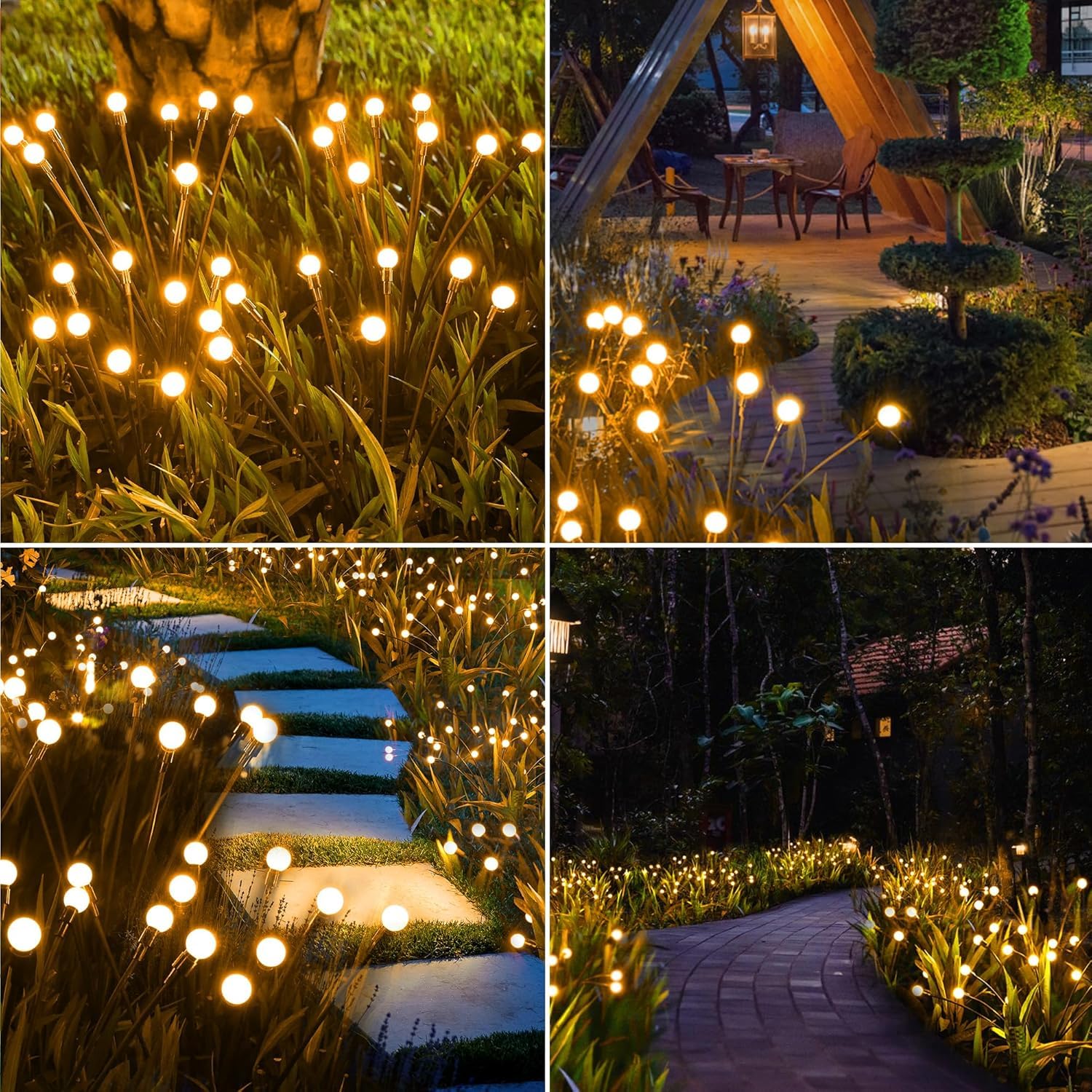 BRITSPEAR Solar Firefly Lights - Garden Decor -7 BRITSPEAR Solar Firefly Lights - Garden Decor -7