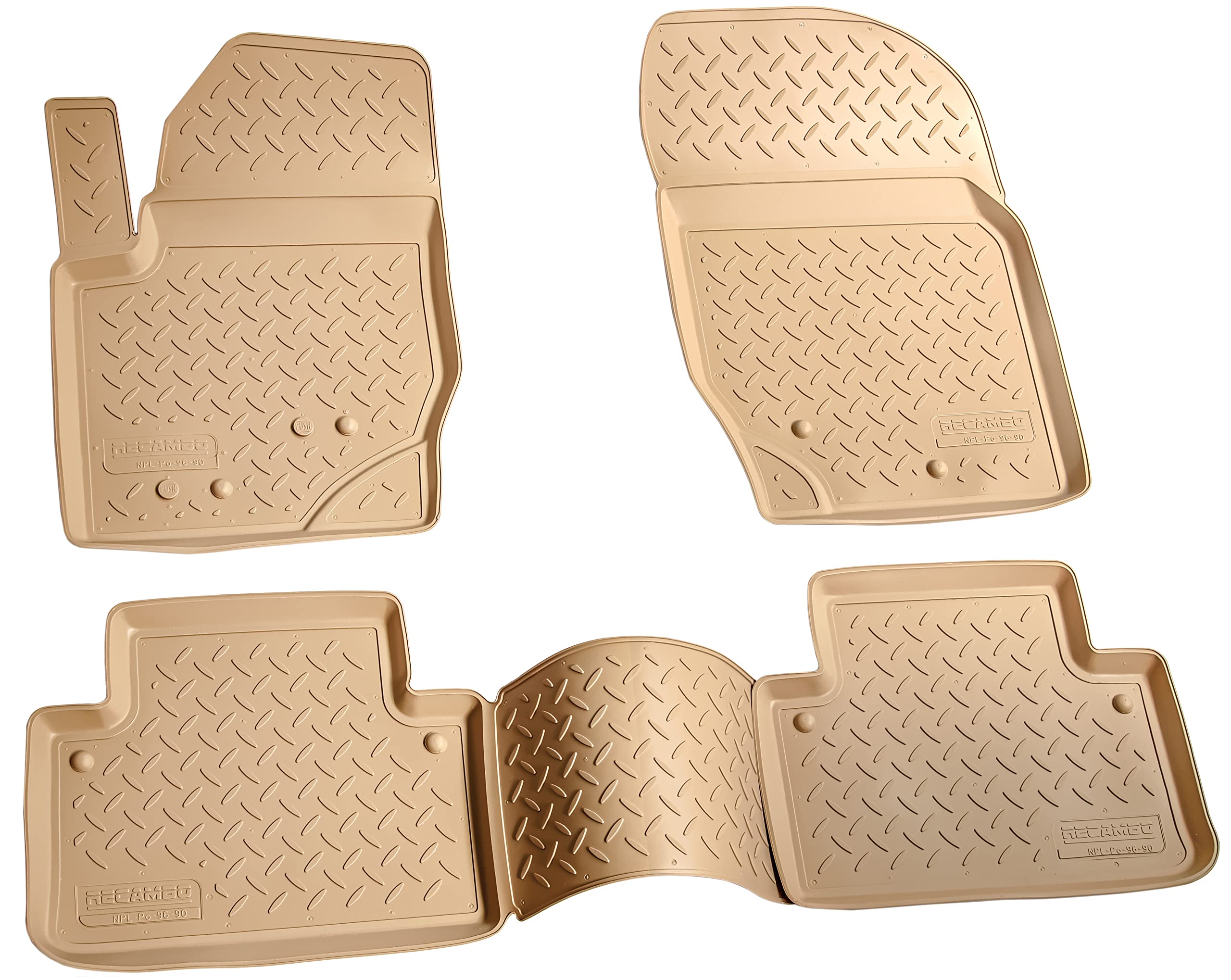 VOLVO XC90 II rubber matten 2014-2021 | Rubber automatten Volvo