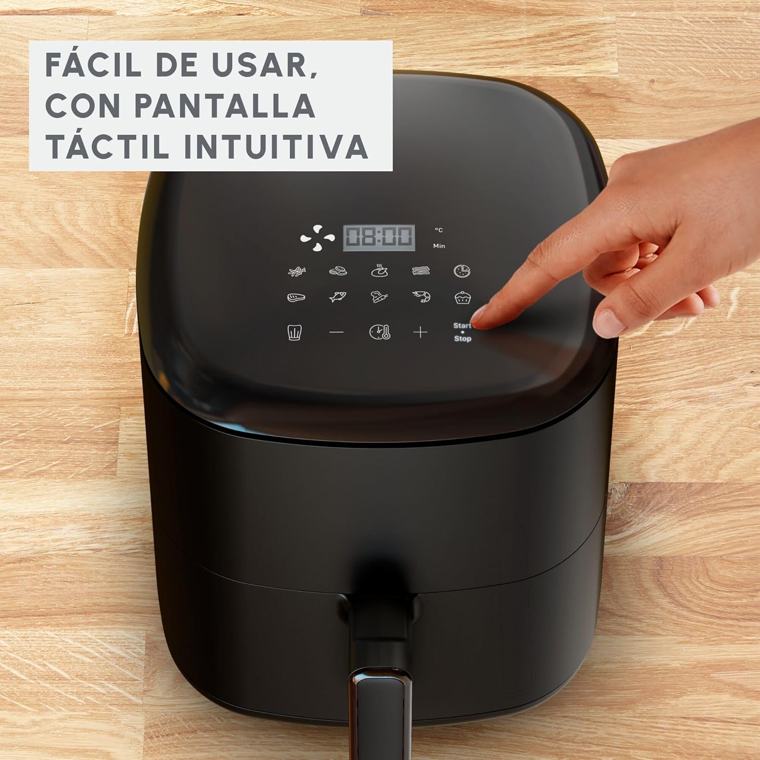 Moulinex Easy Fry Max 5L: Freidora de aire rápida y eficiente 6 81KlOyR0jqL. AC SL1500