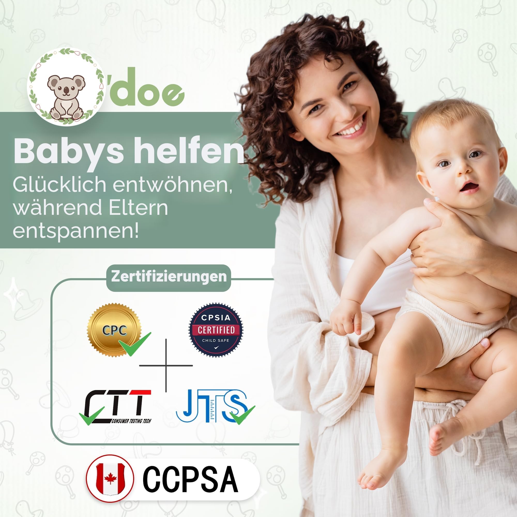 O'doe Baby Entwöhnungsset - 15-teiliges Silikon-Fütterungsset mit Saugnapf, Schüssel, Lätzchen, Schnabeltasse, Obst-Futterspender, Gefriertablett