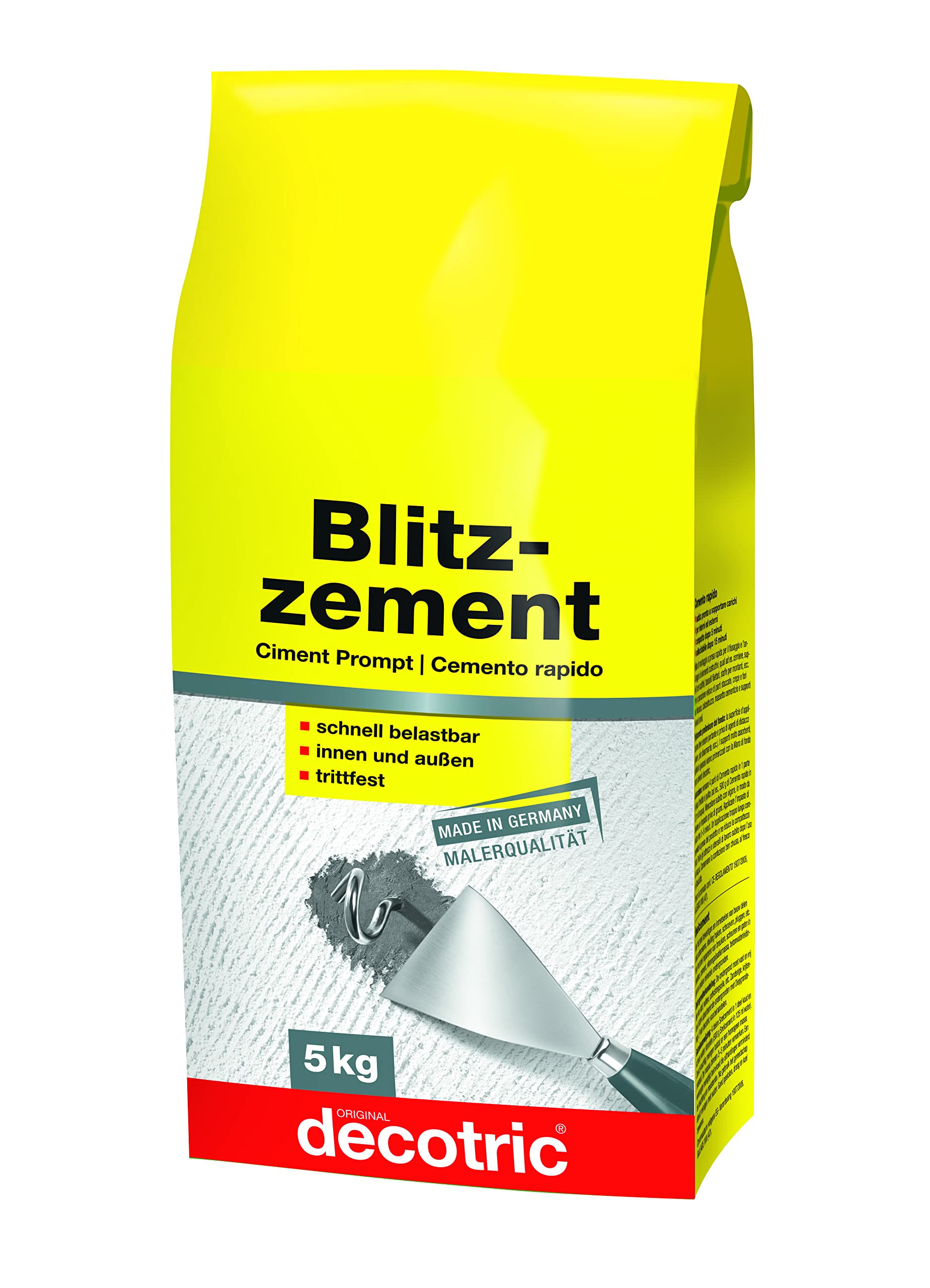 DECOTRIC BLITZZE MENT 5,0 KG – Artikelnummer 003802001