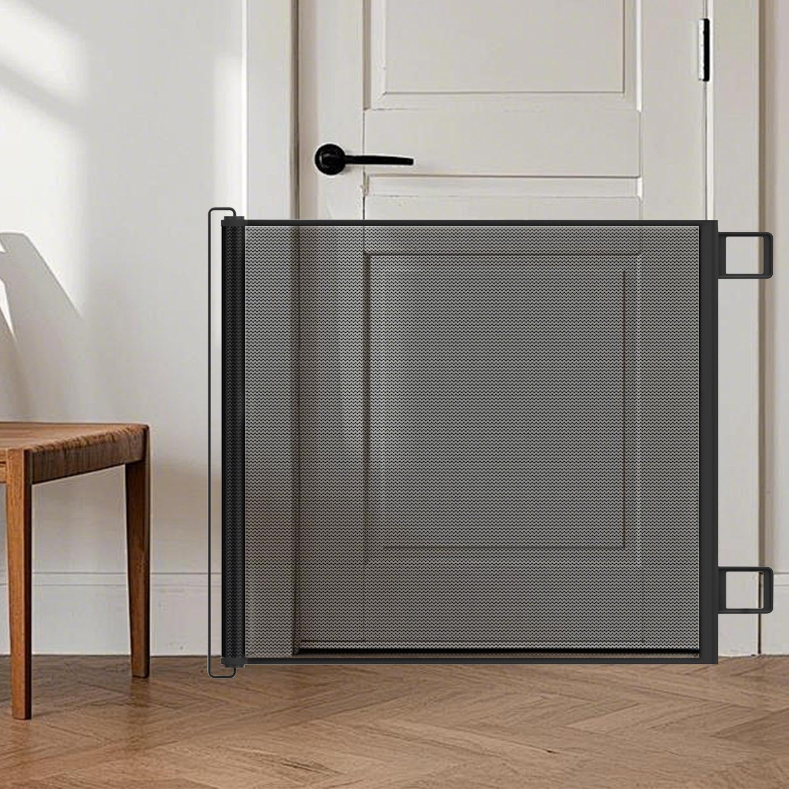 Recinzione per Cane Scaletta Barriera per Gatto Interno, Sicurezza in Rete per Gatti Scale Balcone Accesso Piccoli Spazi Appartamenti