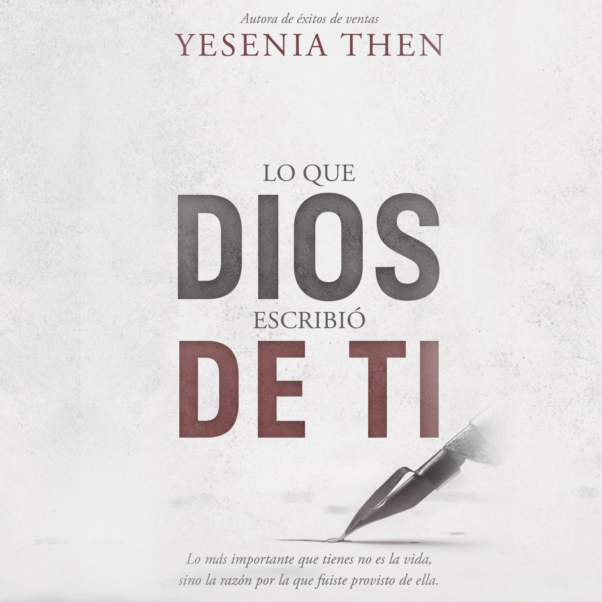 Cover art for Lo que Dios escribió de ti [What God Wrote About You]