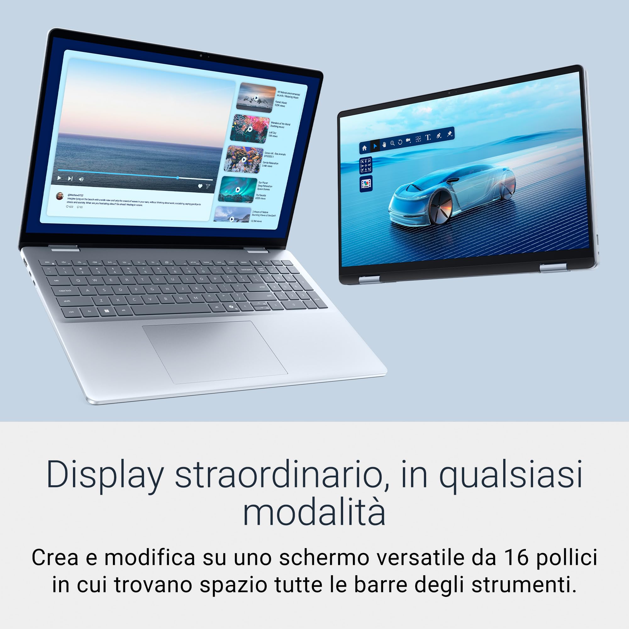 Dell 16 Plus 2-in-1 Laptop - Intel Core Ultra 7 256V, 16GB RAM, 512GB SSD