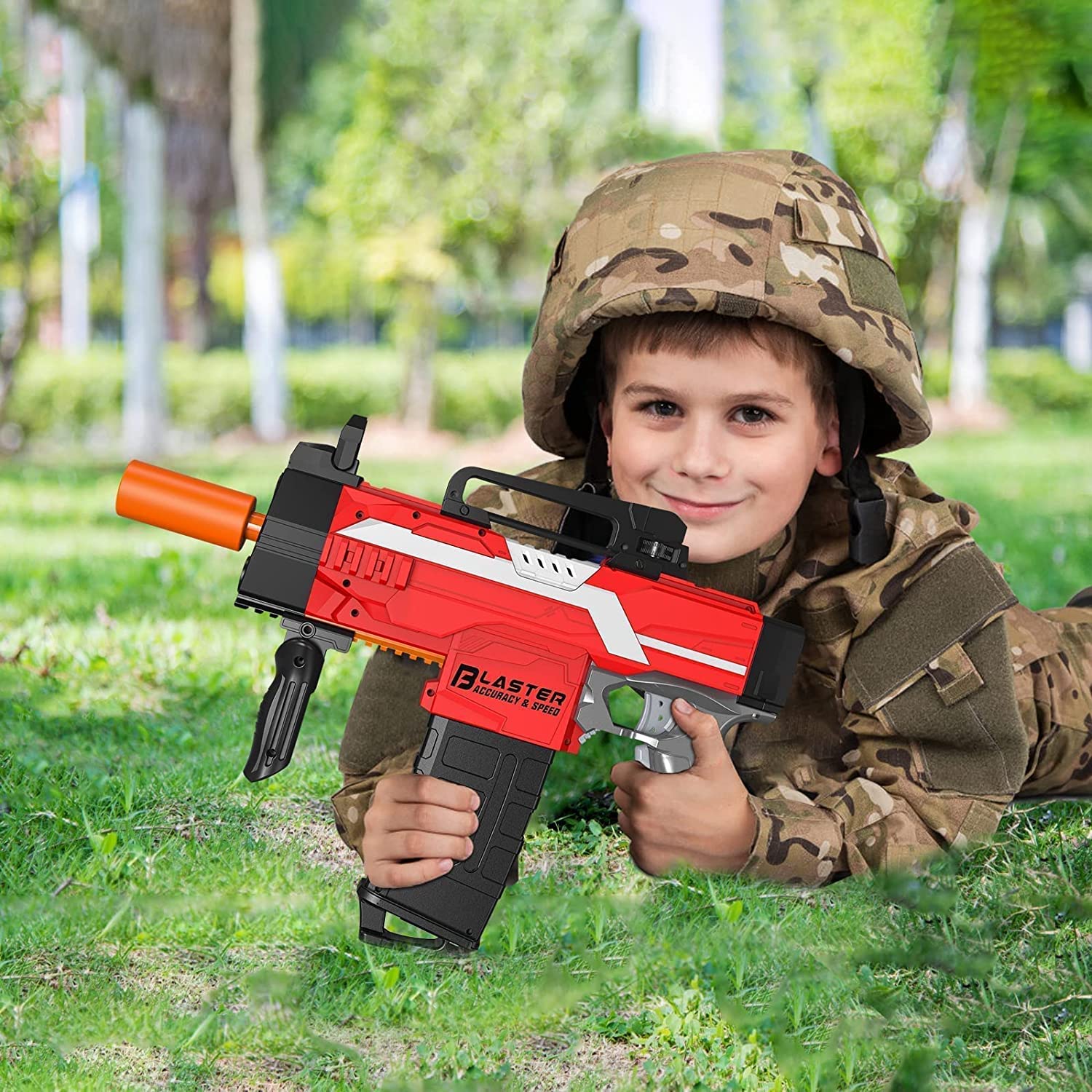 Buy JD FRESH Electric 3 Modes Burst Air Gun Toy Gun for Boys, Gun for