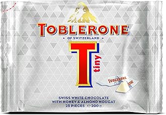 Swiss White Chocolate with Honey & Almond Nougat Pouch, 200 Gm