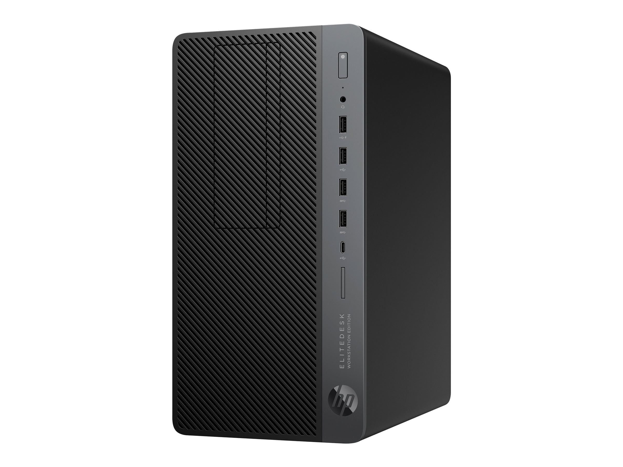 HP EliteDesk 705 G4 Mini Tower Desktop Computer, AMD Ryzen 5 2400G, 8GB RAM, 256GB SSD, WiFi, Bluetooth, Tastiera US QWERTY, Windows 11 Pro (Ricondizionato)