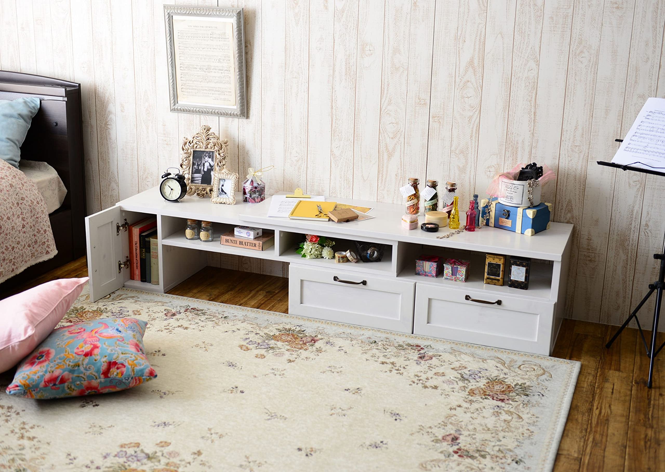 Amazon｜佐藤産業 FREX テレビ台 ローボード 伸縮式 幅120-214.5cm