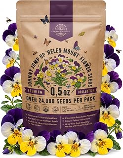 Organo Republic Johnny Jump Up Helen Mount flower seeds