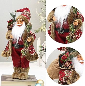 サンタクロースの置物 Amazon.co.jp: サンタ クロースの置物、クリスマス サンタ クロースの