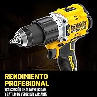 Vista 6 de DEWALT Taladro de martillo inalámbrico de 1/2 pulgada sin escobillas MAX XR® de 20 V (solo herramienta) (DCD806B)