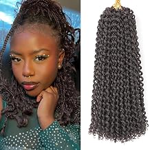 Passion Twist Hair 14 Inch 4# 7 Packs Water Wave Crochet Hair