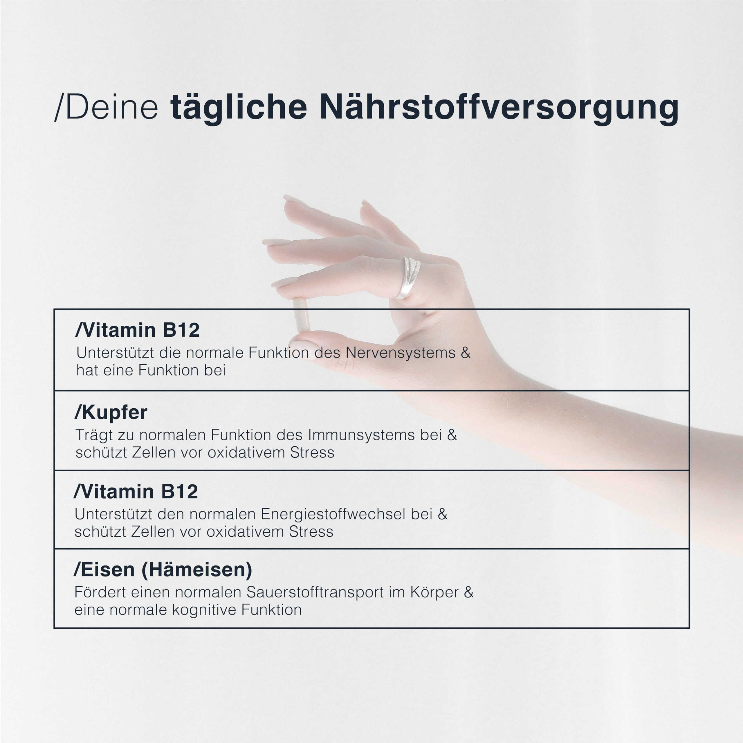 Female Complex [240 Kapseln] - Mit Austern, Milz, Leber & Colostrum vom Rind – Multivitamin für Frauen - Natürliches Eisen, Kupfer, Vitamin A (Retinol), Vitamin B12 – geschmacksneutral