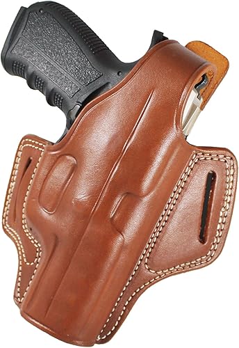 Miniatura 1 de OWB - Funda de piel hecha a mano con dos ranuras