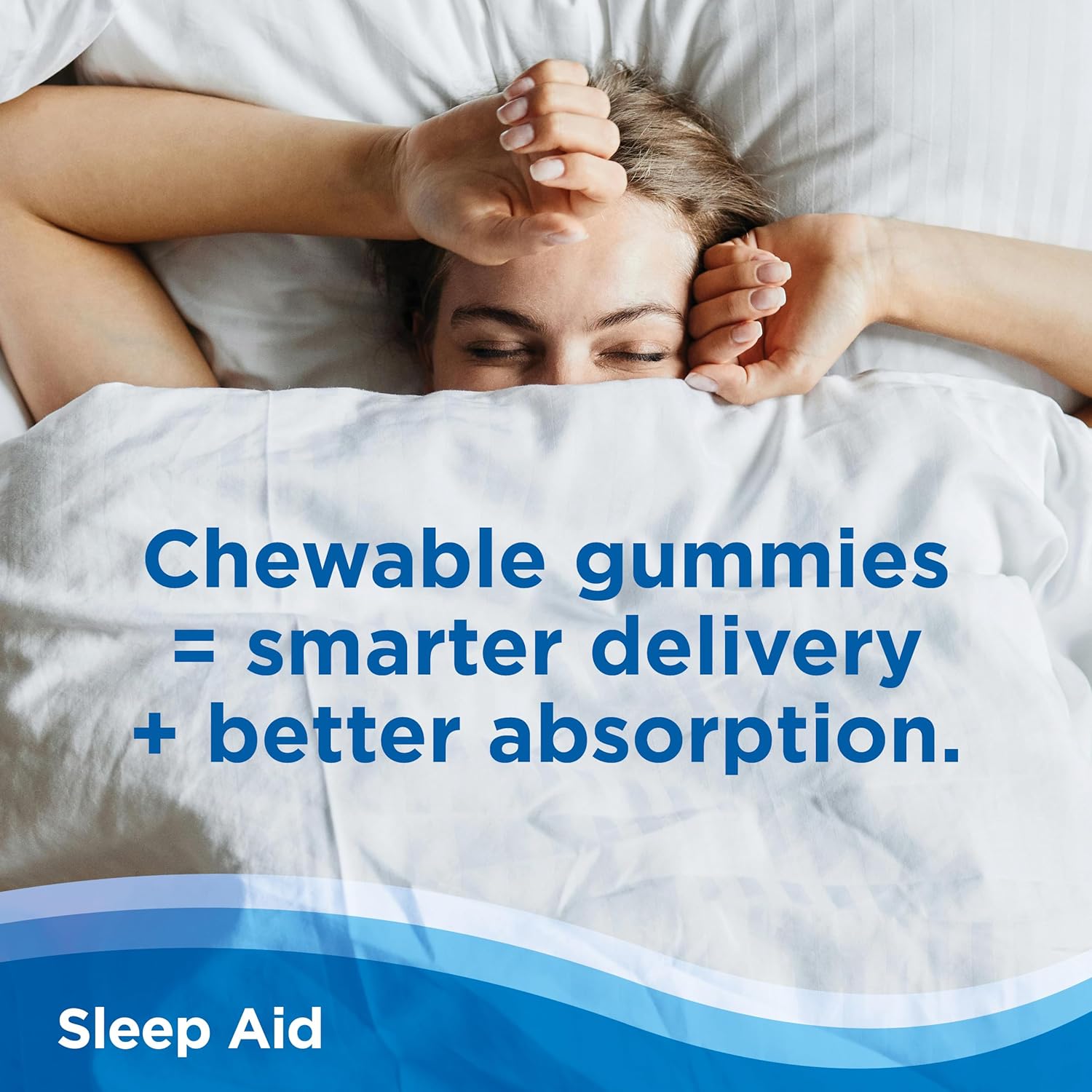 CalmCo Adult Sleep Aid – Non-Habit Forming Sleep Support with Diphenhydramine HCl 25 mg, Nighttime Sleep Aid Chewable Gels, Promotes Better Sleep and Helps You Fall Asleep Faster, 20 Count - Image 8