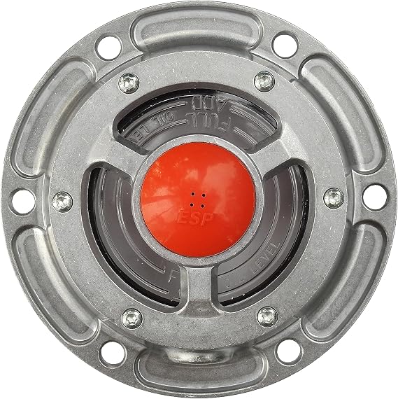 Standard Aluminum Steer Hub Cap Replacement for 348-4095 with ESP (Extended Service Plug)