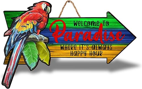 Miniatura 10 de Artsy Woodsy Letrero de madera personalizado con estampado de barra Tiki (no tallado ni neón), decoración de verano, letrero de piscina, patio