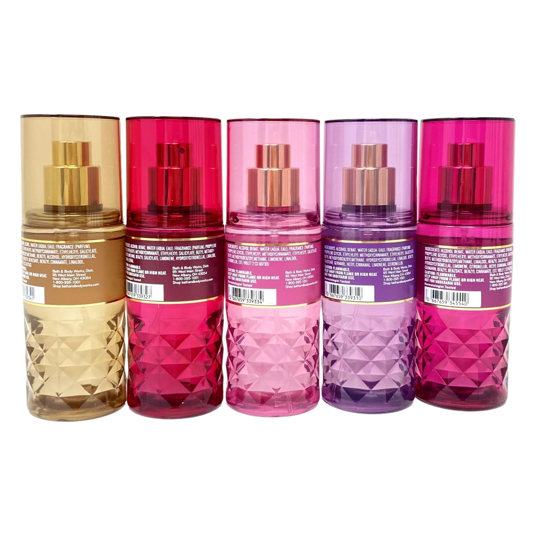Amazon.com : Bath & Body Works Everyday Luxuries 5 Piece Mini Fine