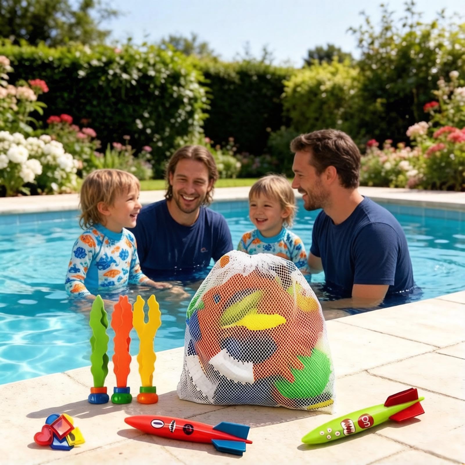 Générique de Plongée Aquatique Coulant 34 Pièces