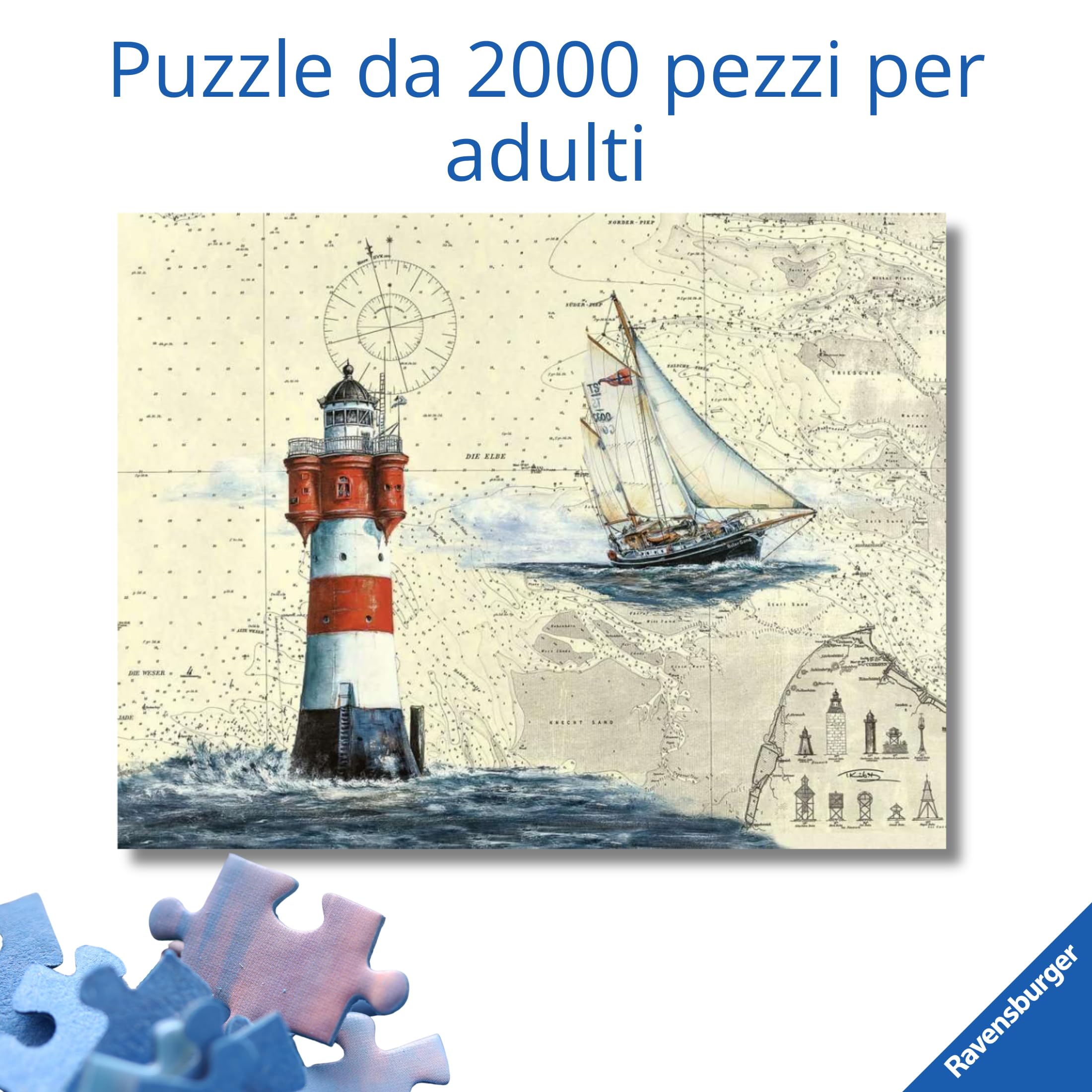Puzzle 1000 Pezzi In Legno Per Adulti | Faro In Vetro Colorato Da Collezione | Regalo Creativo Per Amici E Famiglia | Decorazione Da Parete Fai Da Te