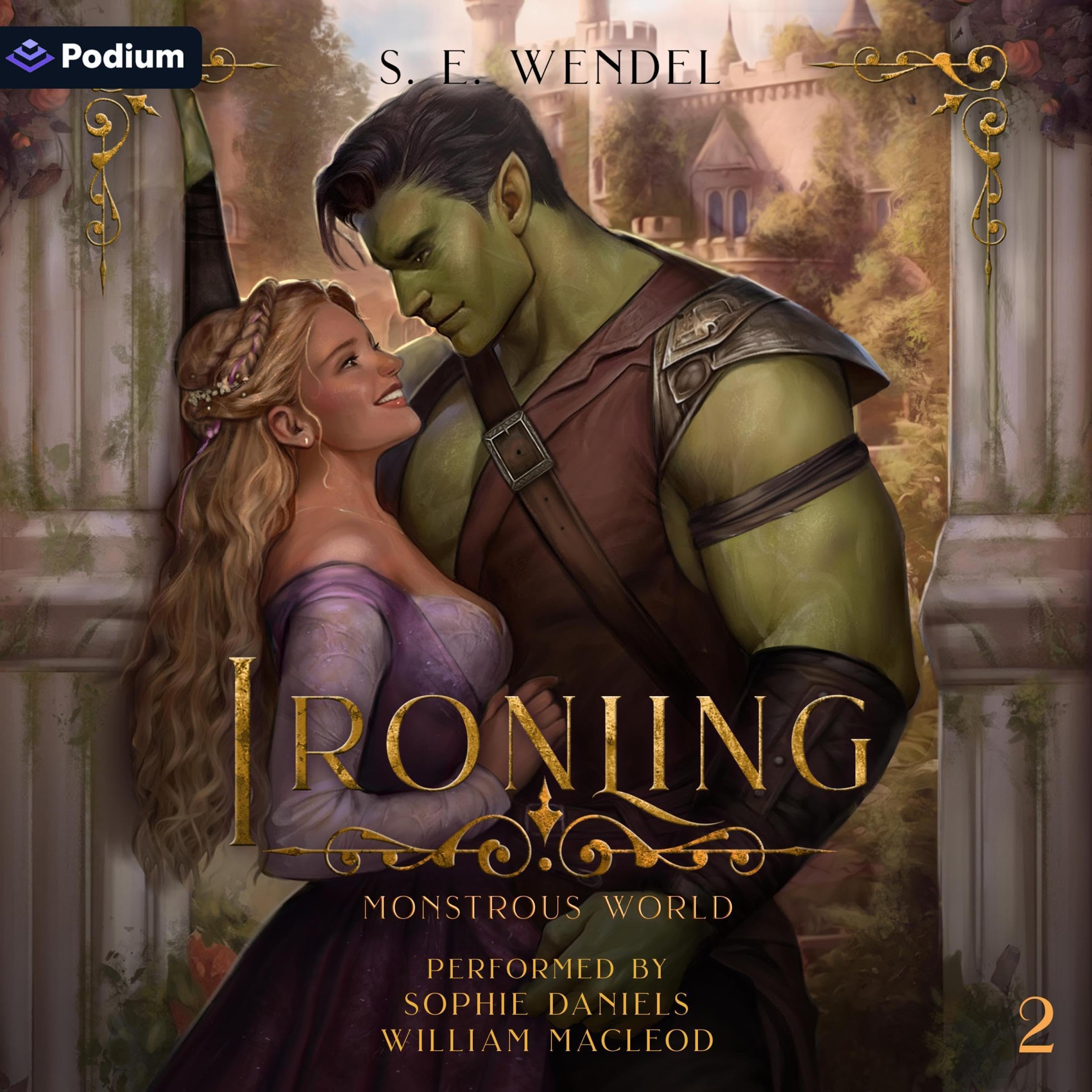 Cover art for Ironling: A Fantasy Monster Romance