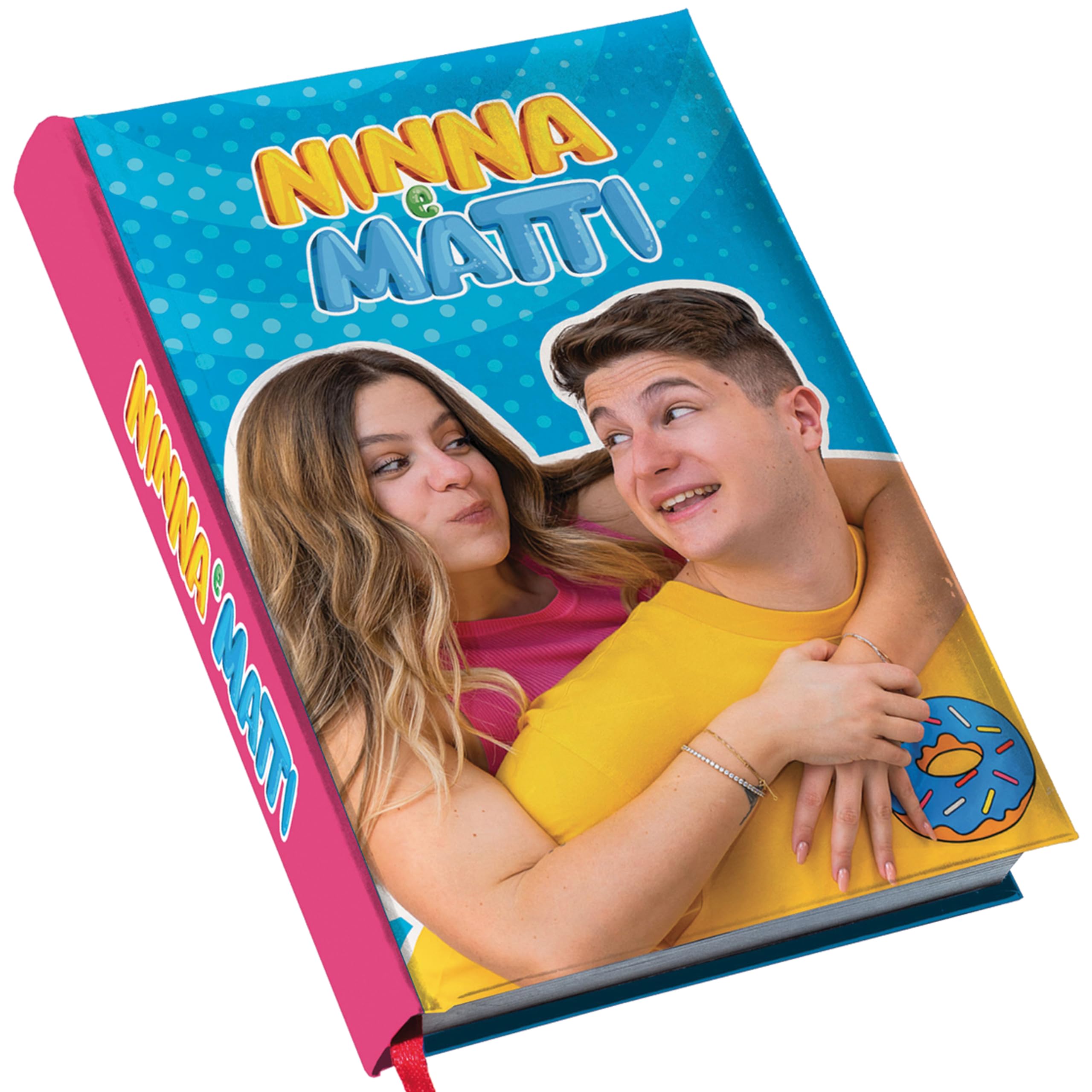 NINNA e MATTI 2025-2026 Official School Diary, 12 Months, 350 Pages, multicolour