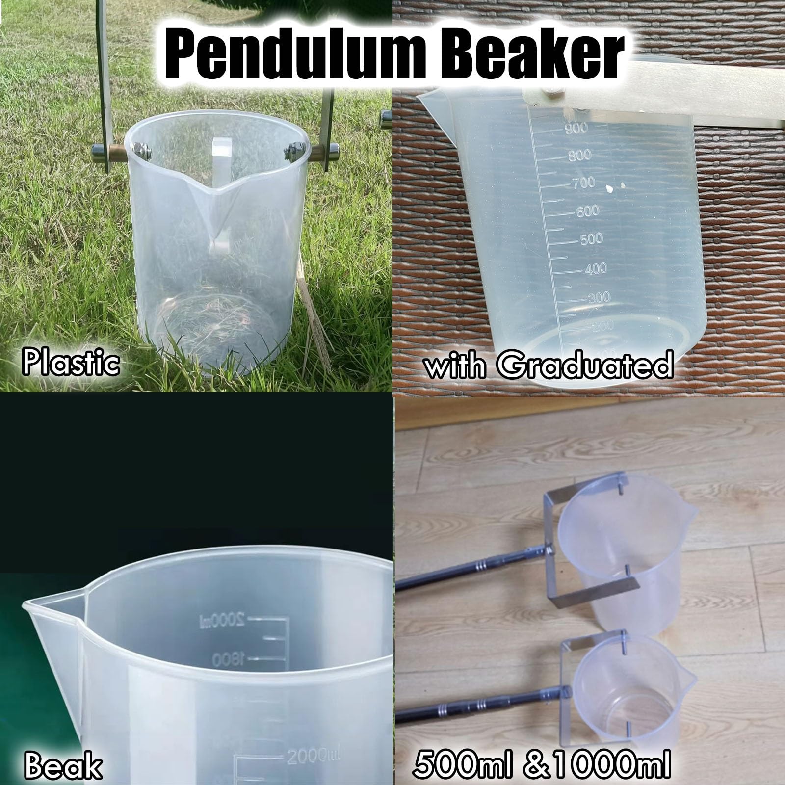 Kit campionatore d'acqua portatile per una raccolta efficiente di liquidi in stagni, fiumi e piscine, ideale per analisi delle sospensioni e test della testa di pozzo