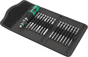 Wera Kraftform Kompakt 60, 17 Parça, Siyah, 05059295001