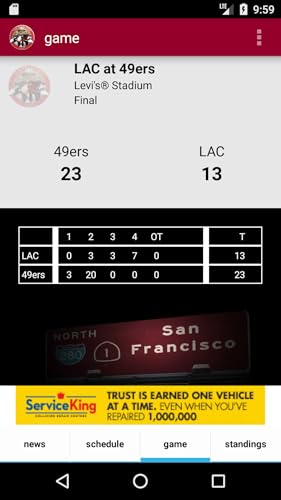 San Francisco Football 49ers Edition