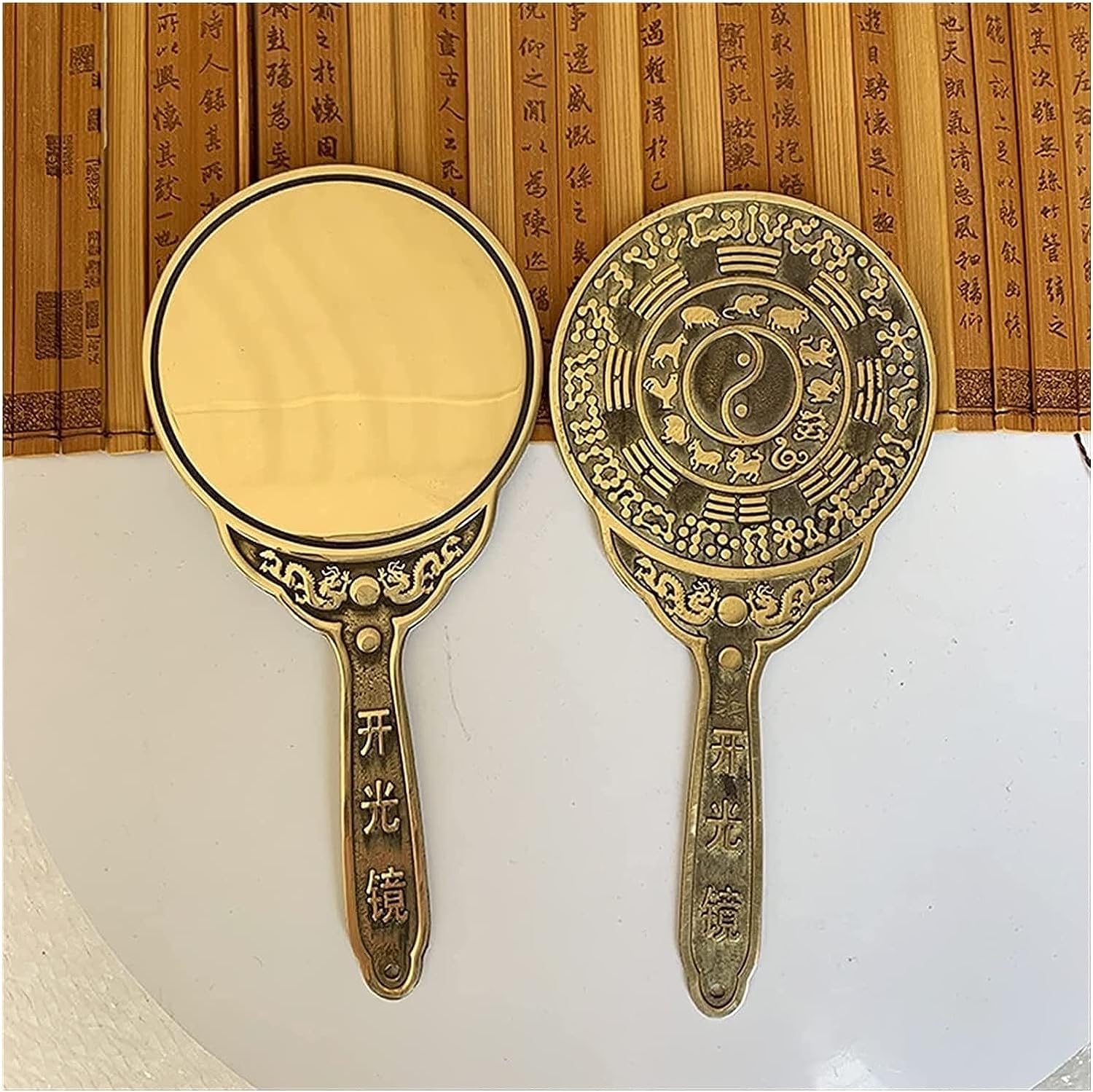 AOAOPQ Specchio Asimmetrico Da Parete Con Cornice In Metallo Bianco Specchi Da Bagno Per Specchio Da Parete Irregolare Decorativo Per Bagno Fattoria