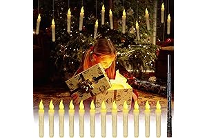 Halloween Decorations Hanging Candles Witchcraft Magic Wand